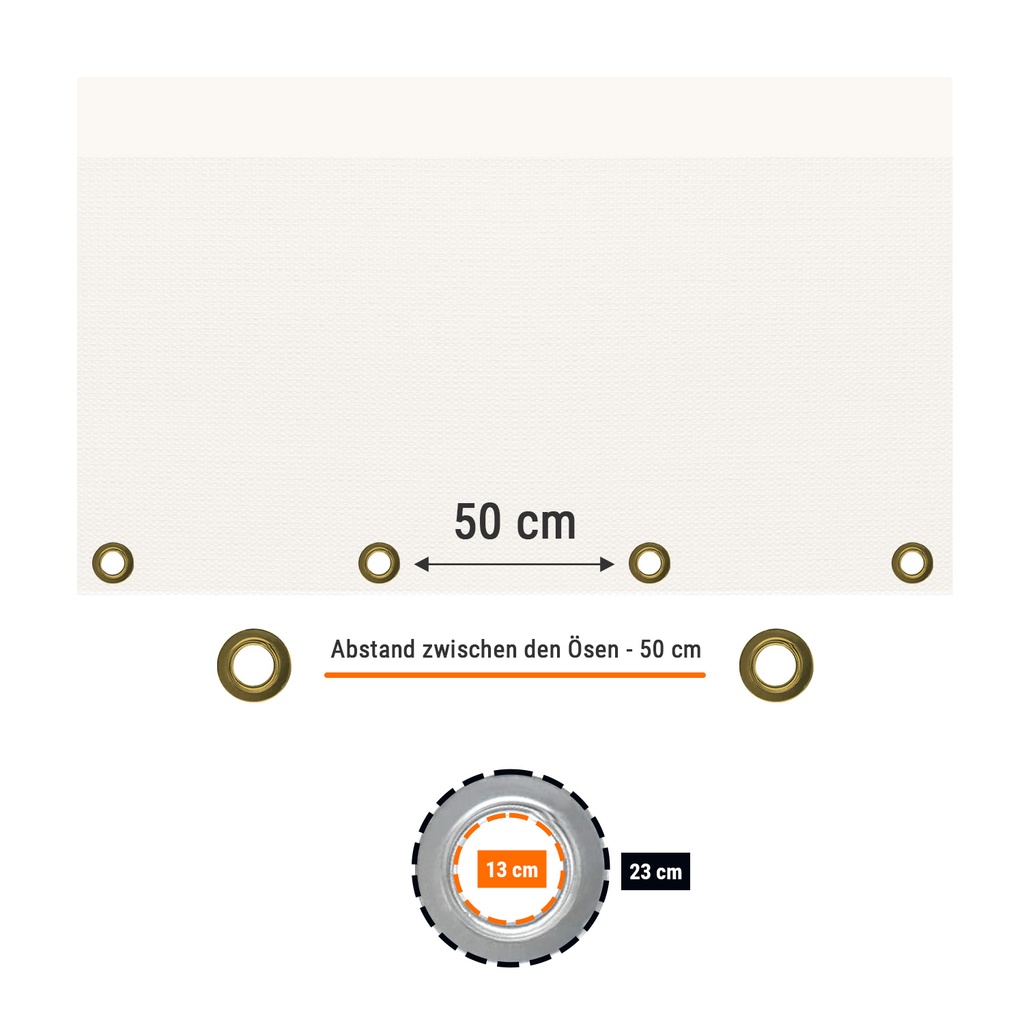 hvit 180 g/m² 3 x 4 (12m²) presenning-1