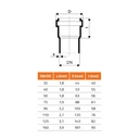 HTsafeEM DN/OD 32 x 1000 mm-2