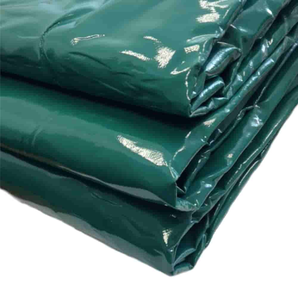 grønn 650 g/m² PVC 3,5 x 7m (24,5m²) presenning-0