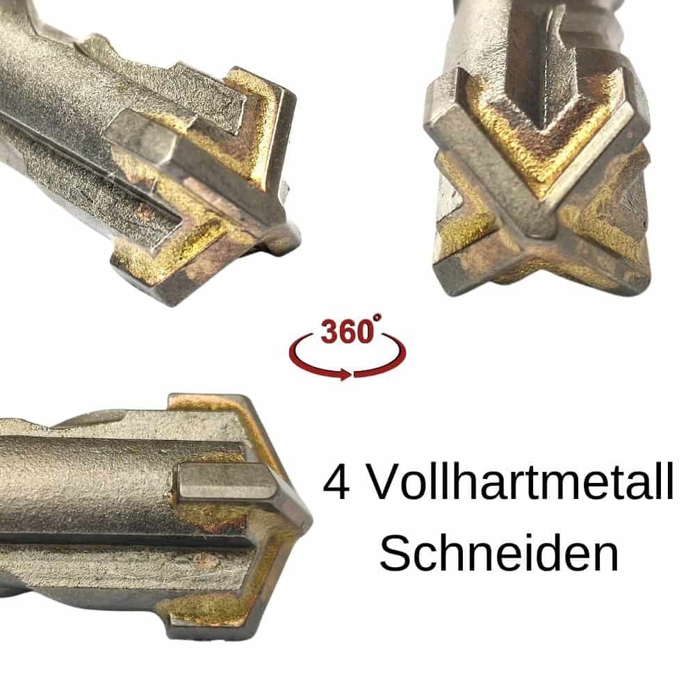 Hammerbor for SDS-PLUS 4-skjærer Ø 5,0mm x 110mm lengde-1