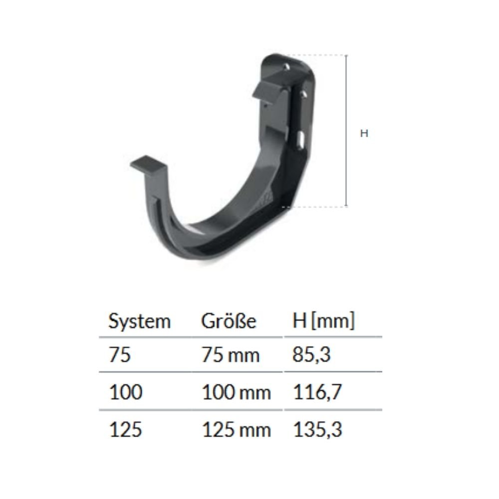 Rennehenger brun System 100-0