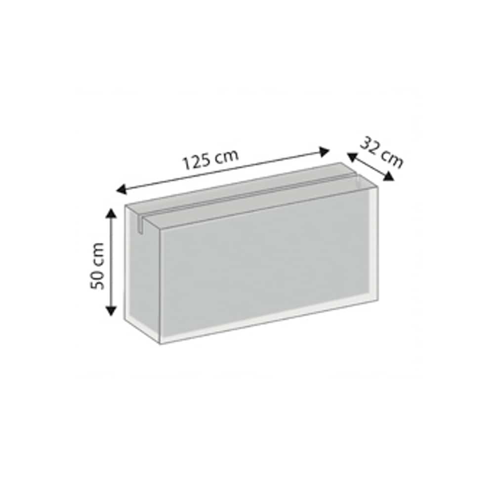 Beskyttelsestrekk Deluxe Sittepute, ca.125x32x50-0