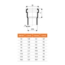 Reserveleppetetning DN/OD 40 (HT Safe)-1