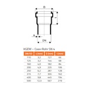 Tilkoblingstetning BA-M DN/OD 110 NBR-0