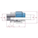 PP PE Rørkobling Koppel IG 20 x 1/2"-4