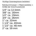 Eurokonus Klemmringkobling m.Mutter 14 x 2 - 3/4"-1