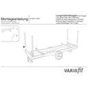 Langmaterialvogn med 4 staker (EV)-0