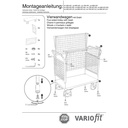 Trådnett Firveggsvogn 400 kg Typ S + EasySTOP-0