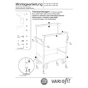 Fireveggsvogn 1000 kg Typ M + EasySTOP-0