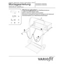 Verktøykasse for stålflasketraller fk-1300 / 1301-2