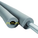 INSUL-TUBE® H PLUS Kautschuk 2m Rørisolasjon Ø 76 mm x 40 mm Isolasjon 50% GEG-1