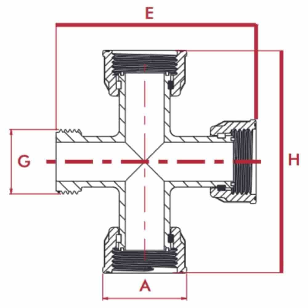 Cross Distributor 1-3