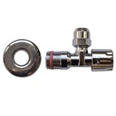 self-sealing angle valve 1/2" x 10 mm