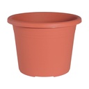 Blomsterpotte CYLINDRO ca. Ø 30 cm / 9, 5 Liter - terracotta