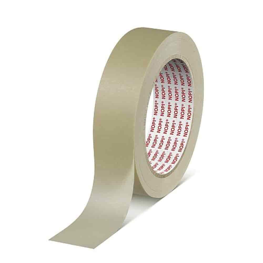 tesa NOPI Kreppband 4349 19 mm x 50 m (lysebeige)