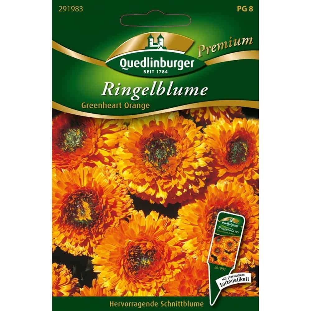 Ringblomst, Greenheart orange