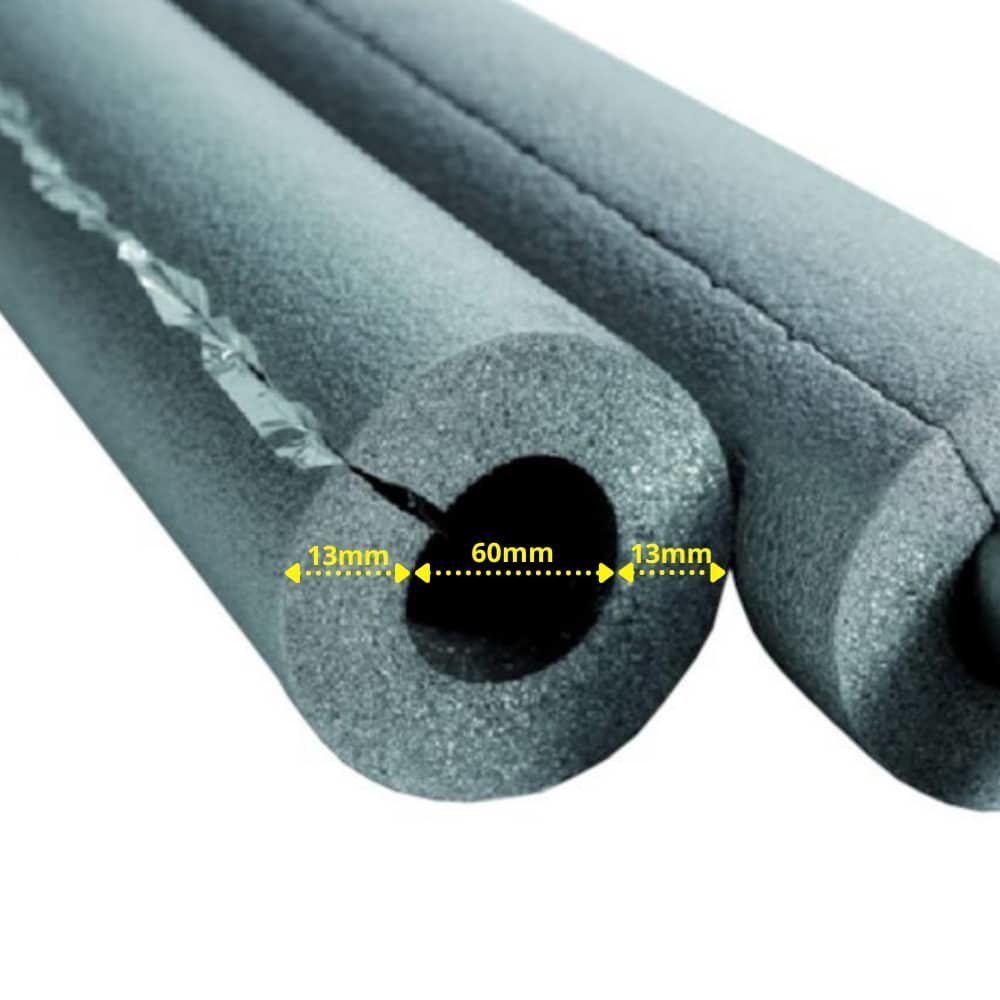 CLIMAFLEX® XT 2m Isoleringsslange Ø 60 mm x 13 mm isolasjon selvklebende