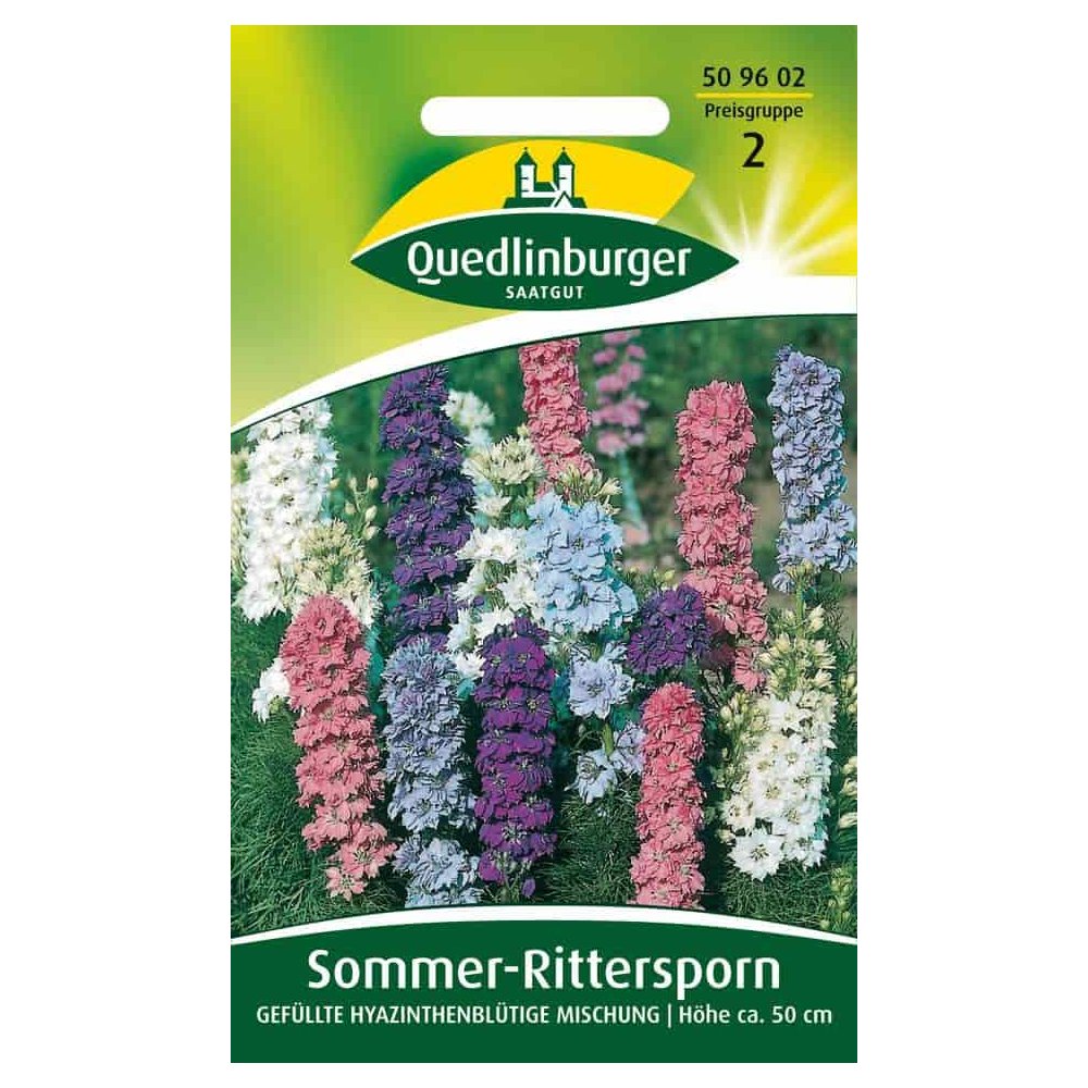 Sommer-ridderspore, Fylt hyasintblomstrende blanding