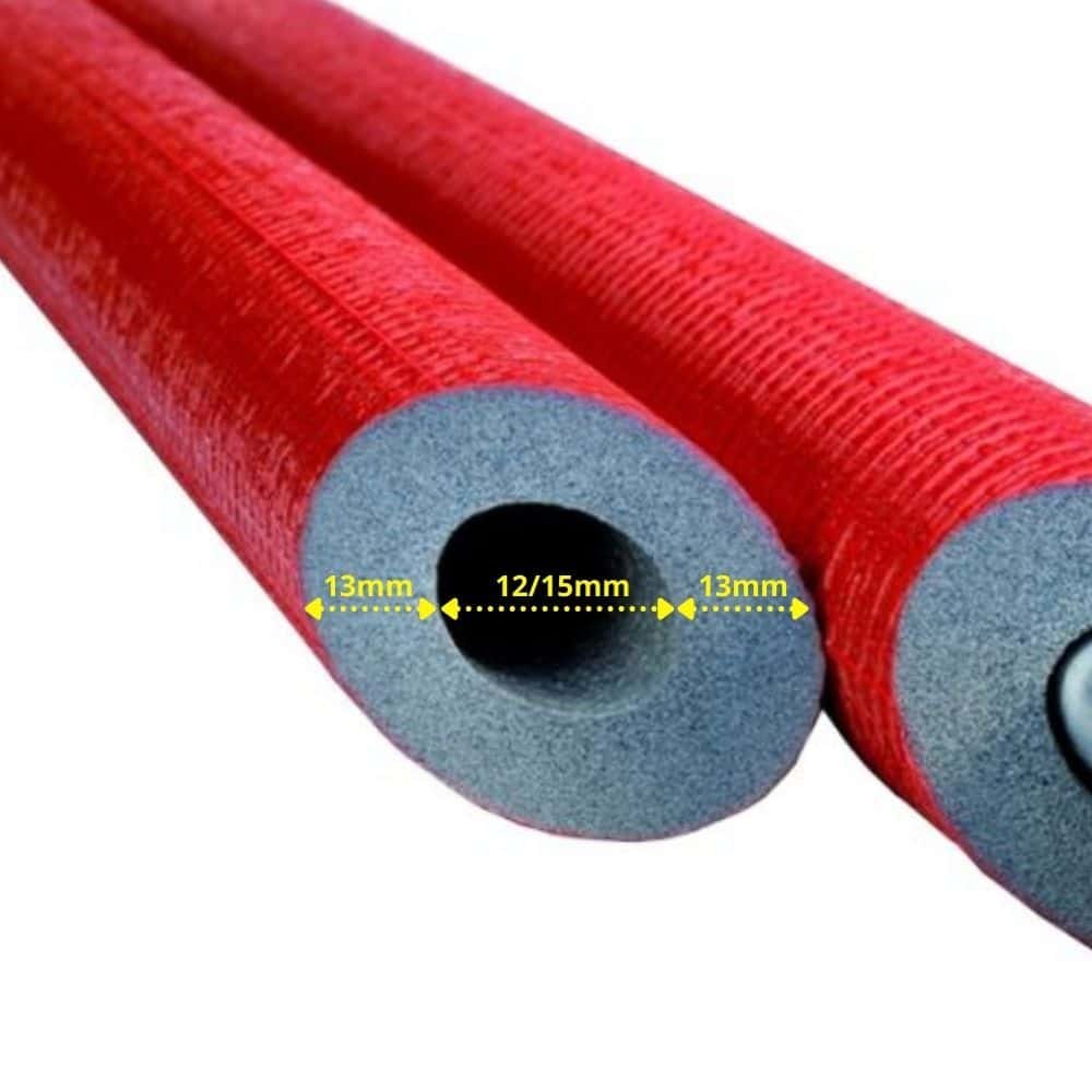 CLIMAFLEX® Stabil 2m Ø 12/15 mm x 13 mm Isolasjon 50% GEG