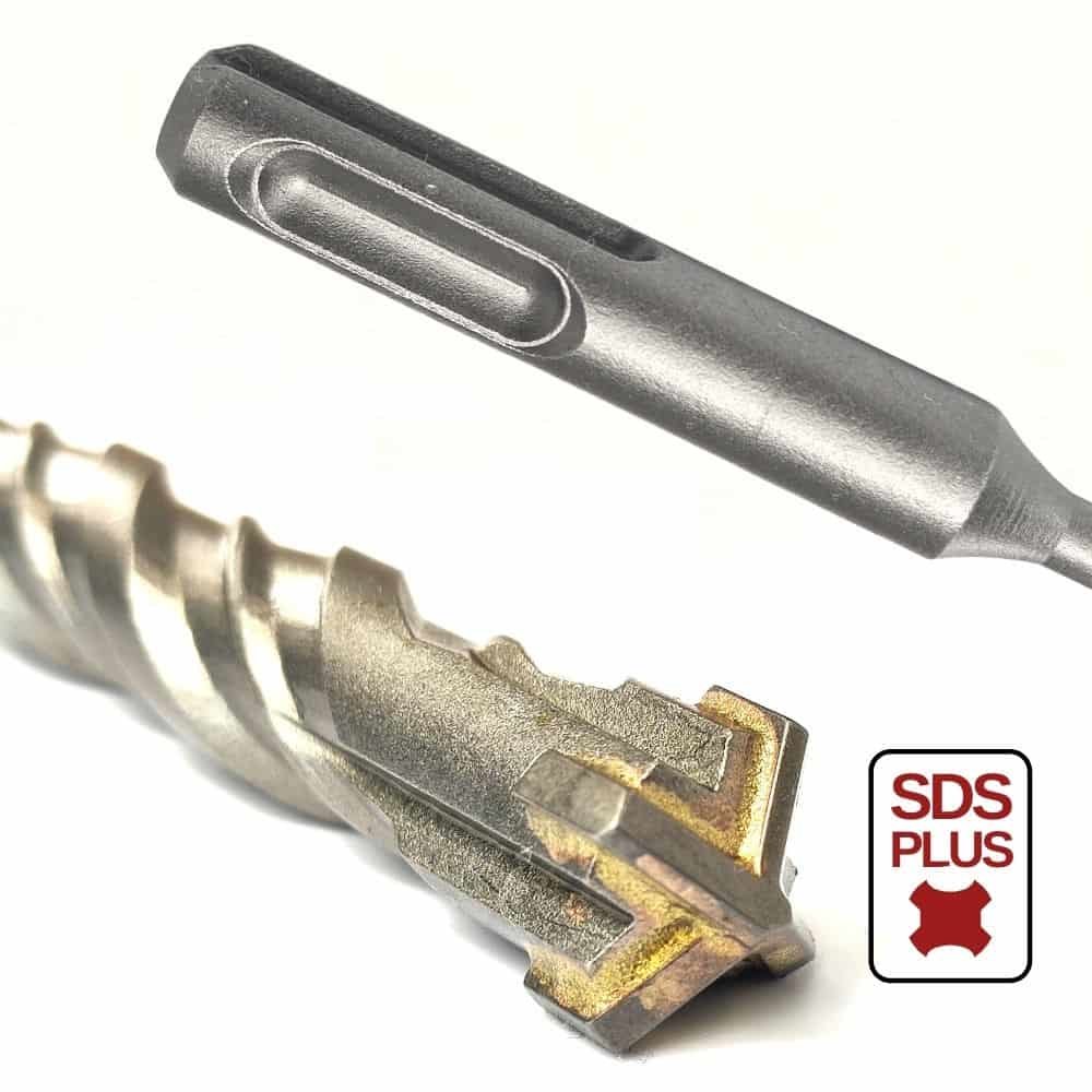 Hammerbor for SDS-PLUS 4-skjærer Ø 10,0mm x 160mm lengde