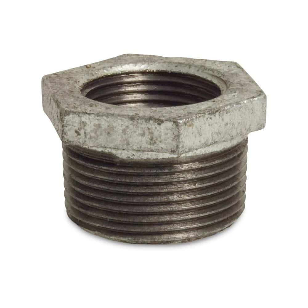 Threaded Fitting Malleable Iron Reducer 1 1/4" Male x 1" Female