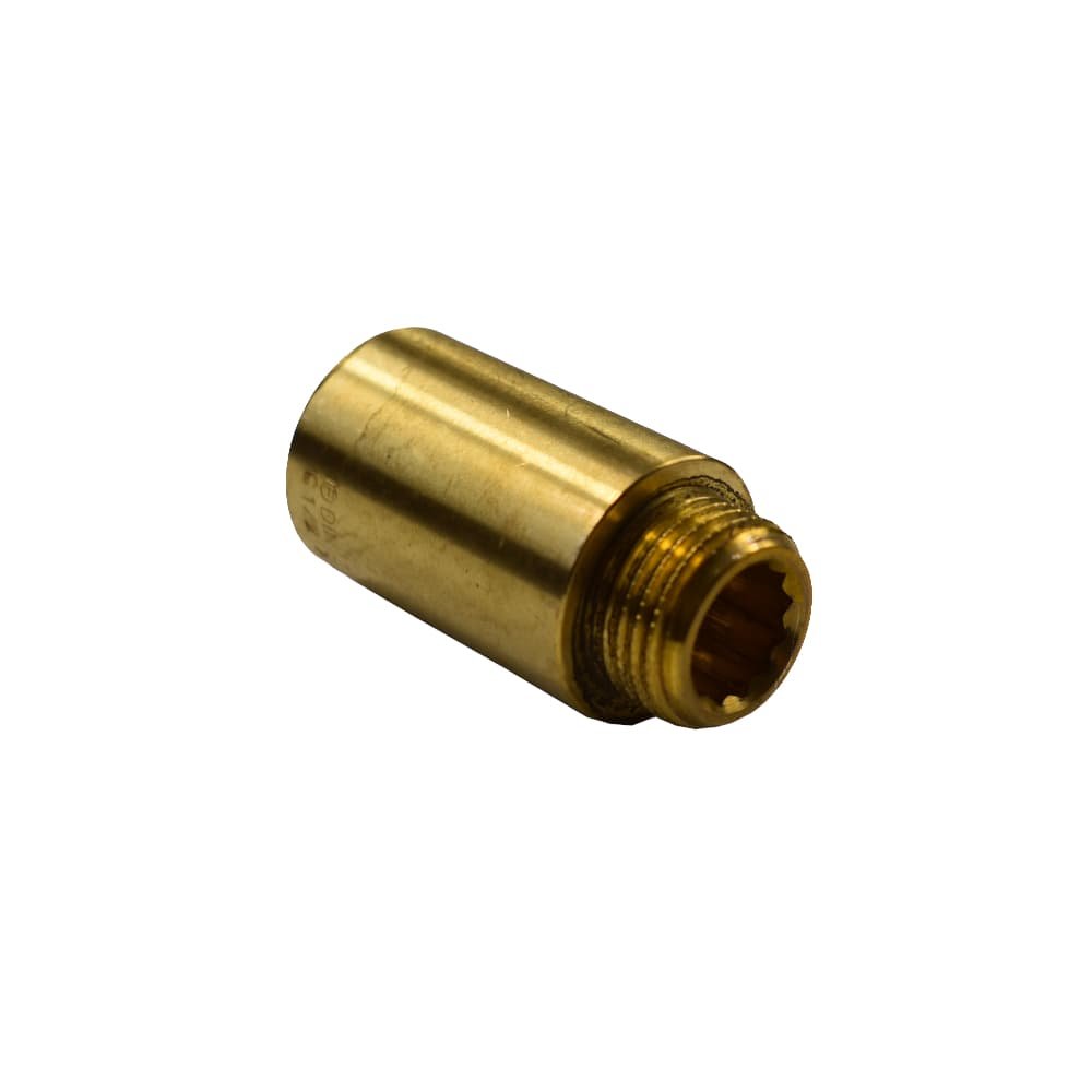 Threaded Fitting Brass Tap Extension 1" M x 1" F 40 mm