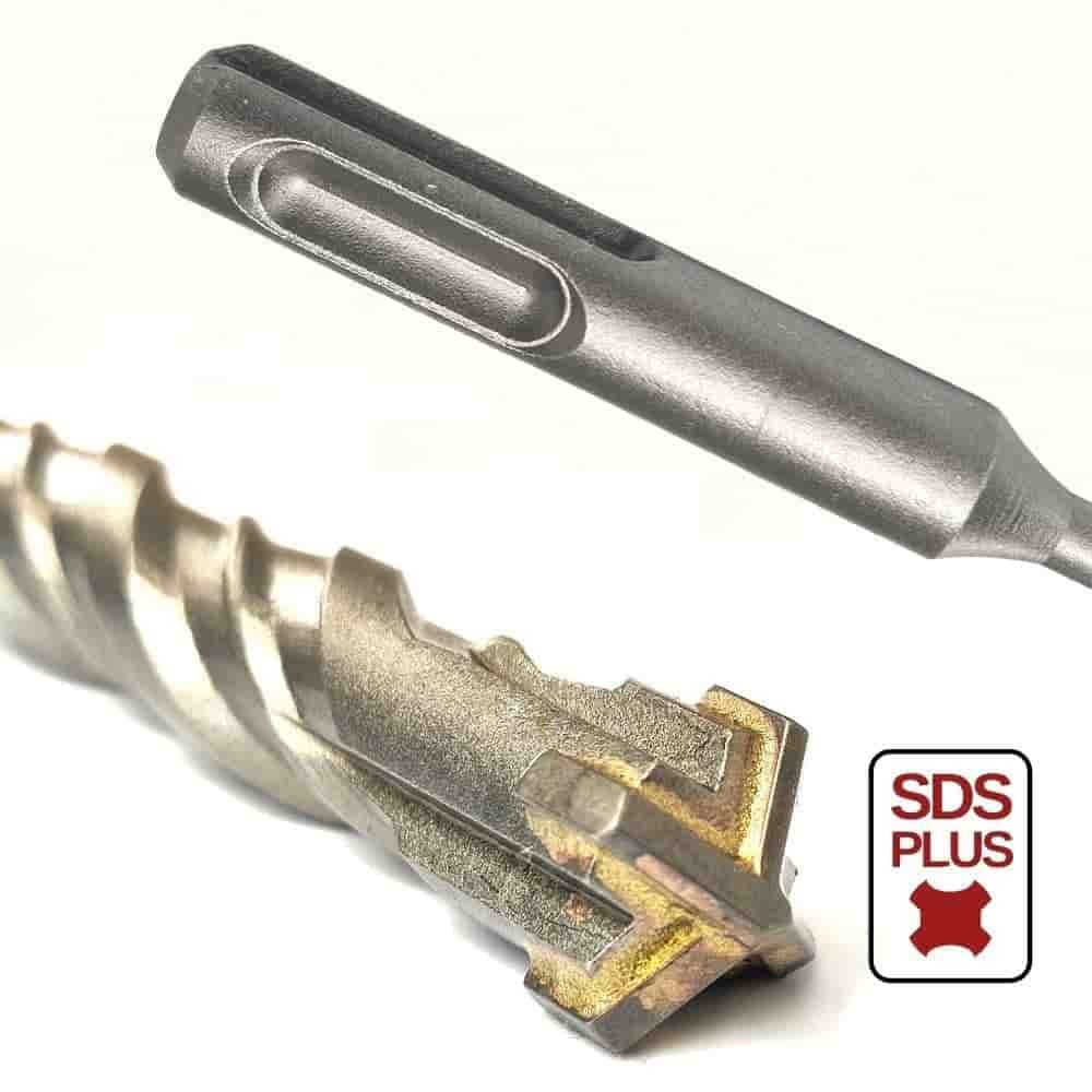 Hammerbor for SDS-PLUS 4-skjærer Ø 6,5mm x 210mm lengde