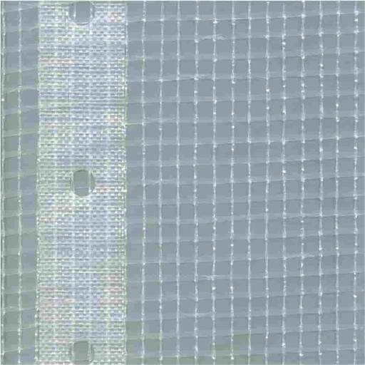 [BONI-42249-14] Nettingpresenning for stillas 4, 10 x 40 m 200 g/m² Hvit/Translucent