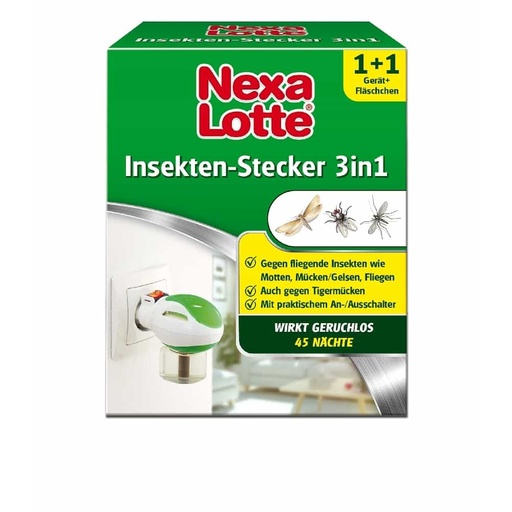 [BONI-3902] NEXA LOTTE® Insektbeskyttelse 3 i 1 - 1 enhet med 35 ml virkestoffflaske