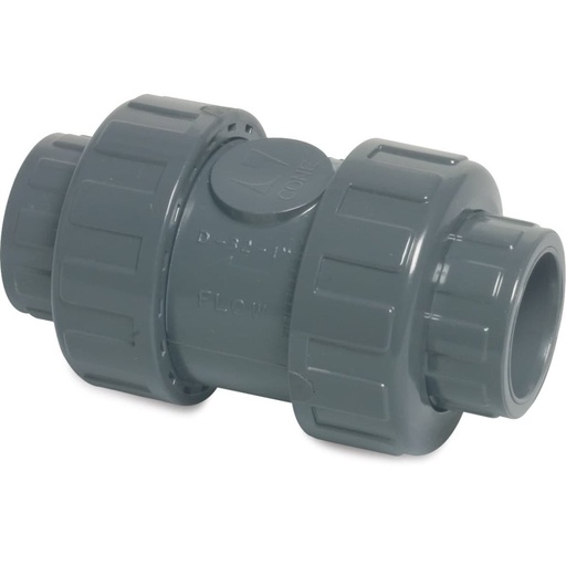 [BONI-42304K] PVC-U Tilbakeslagsventil 50 mm Limhylse